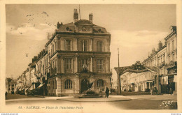 CPA Saumur-Place De L'ancienne Poste-Timbre      L1531 - Saumur