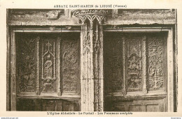 CPA Abbaye Saint Martin De Ligugé-Les Panneaux Sculptés      L1528 - Otros & Sin Clasificación