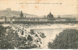 CPA Lyon-Pont De La Guillotière Et L'hôtel Dieu       L1529 - Other & Unclassified