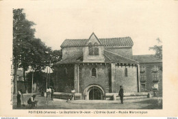 CPA Poitiers-Le Baptistère St-Jean-L'entrée-Musée Mérovingien       L1527 - Poitiers