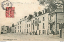 CPA Roche Maurice Près Nantes-Le Quai-Timbre         L1512 - Otros & Sin Clasificación