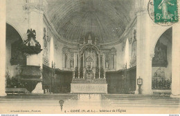 CPA Candé-Intérieur De L'église-Timbre         L1511 - Otros & Sin Clasificación