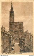 CPA Strasbourg-Cathédrale-Timbre         L1510 - Strasbourg