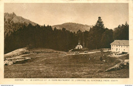 CPA Ventron-La Chapelle Et La Ferme Restaurant De L'Ermitage Du Vénérable Frère Joseph-Timbre       L1509 - Autres & Non Classés