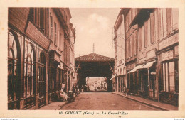 CPA Gimont-La Grand'Rue       L1497 - Sonstige & Ohne Zuordnung