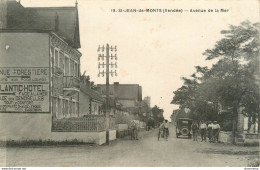 CPA Saint Jean De Monts-Avenue De La Mer    L1493 - Saint Jean De Monts