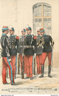 CPA Militaria-Illustration-Maurice Toussaint-Ecole Militaire De Saint Cyr-1884-RARE    L1490 - Uniformes