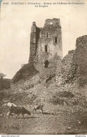 CPA Portsall-Ruines Du Château De Trémazan-Le Donjon    L1490 - Autres & Non Classés