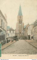 CPA Brunoy-Eglise Saint Médard-Timbre     L1489 - Brunoy