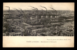 88 - THAON-LES-VOSGES - BLANCHISSERIE ET TEINTURERIE - GRAVURE DE LA MAISON DUSKE - Thaon Les Vosges