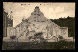 88 - LE THILLOT - LE MONUMENT AUX MORTS - Le Thillot