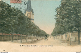 CPA St-Saint Philbert De Grand Lieu-Avenue De La Gare-Timbre    L1652 - Saint-Philbert-de-Grand-Lieu