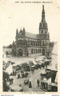 CPA Sainte Anne D'auray-La Basilique Et L'Esplanade-Timbre    L1638 - Sainte Anne D'Auray