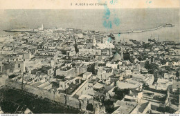 CPA Alger à Vol D'oiseau-9-Timbre       L1638 - Algiers