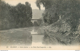 CPA Elbeuf-Saint Aubin-Le Petit Pont Suspendu-13       L1631 - Elbeuf