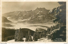 CPA Leysin-Dent Du Midi-9-Timbre     L1628 - Other & Unclassified