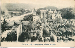 CPA Pau-Vue Panoramique, Le Château Et Le Gave-99     L1628 - Pau