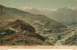 CPA Lourdes-La Vallée D'Argelès Et Les Pyrénées-158-Timbre      L1628 - Lourdes