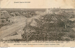 CPA Bétheny-Bombardement Boche De Tombes à La Ferme Fierquin      L1624 - Bétheny