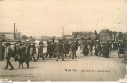 CPA Nantes-Vue Prise De La Grande Gare     L1624 - Nantes