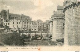 CPA Nantes-Le Château-Les Tours-14     L1624 - Nantes