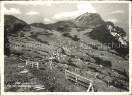 11645644 Amden SG Panorama Blick Von Durchschlaege Mit Leistkamm Betlis - Other & Unclassified