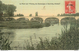 CPA Le Pont Sur L'Yonne De Champigny à Courlon-Timbre      L1594 - Champigny