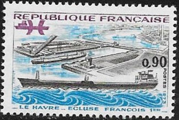 TIMBRE N° 1772     -    LE HAVRE ECLUSE FRANCOIS IER   -  1973  -  NEUF - Ungebraucht