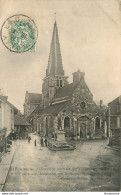 CPA Nolay-Eglise-Sur La Place-Timbre-état Voir Scan    L1587 - Autres & Non Classés