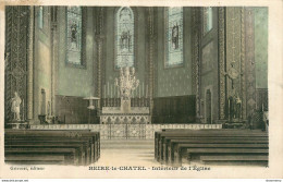 CPA Beire Le Chatel-Intérieur De L'église-Timbre     L1586 - Autres & Non Classés