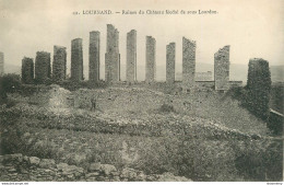 CPA Lournand-Ruines Du Château Féodal     L1586 - Other & Unclassified