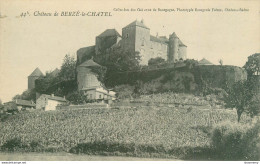 CPA Château De Berzé Le Chatel     L1586 - Autres & Non Classés