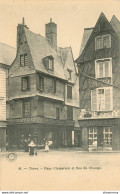 CPA Tours-Place Plumereau Et Rue Du Change     L1574 - Tours