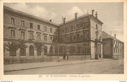 CPA Remiremont-Collège De Garçons-Timbre      L1575 - Remiremont