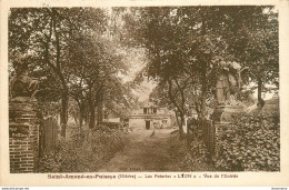 CPA Saint Amand En Puisaye-Les Poteries Lyon-Vue De L'entrée-Timbre     L1568 - Saint-Amand-en-Puisaye