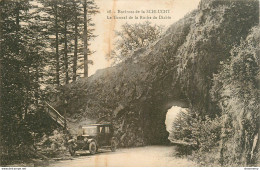 CPA Environs De La Schlucht-Le Tunnel De La Roche Du Diable-Timbre       L1557 - Autres & Non Classés