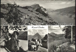 11645638 Amden SG Gesamtansicht Kurort Mit Alpenpanorama Walensee Bergbauer Zieg - Altri & Non Classificati