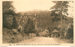 CPA Mont Sainte Odile-Vue Vers Le Couvent       L1557 - Sainte Odile