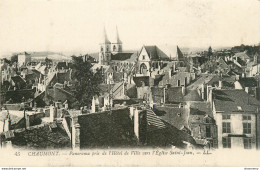 CPA Chaumont-Panorama Pris De L'hôtel De Ville-45      L1688 - Chaumont