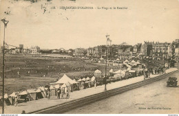 CPA Les Sables D'Olonne-La Plage Et Le Remblai-128-Timbre        L1689 - Sables D'Olonne