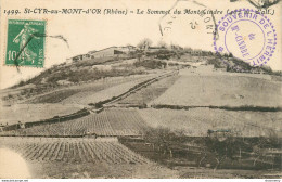 CPA St-Cyr Au Mont D'Or-Le Sommet Du Mont Cindre-Timbre     L1674 - Other & Unclassified