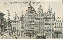 CPA Anvers-Le Brabo Et Maisons De La Grand'Place-Timbre     L1674 - Antwerpen