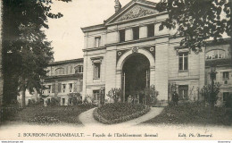 CPA Bourbon L'Archambault-Façade De L'établissement Thermal-2-Timbre        L1663 - Bourbon L'Archambault