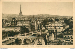 CPA Paris-Panorama Des Nuits Ponts-Beau Timbre        L1662 - Puentes