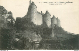 CPA Luynes-Le Château-Les Douves-17        L1663 - Luynes