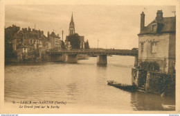 CPA Sablé Sur Sarthe-Le Grand Pont Sur La Sarthe-9        L1657 - Sable Sur Sarthe