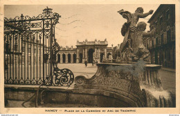 CPA Nancy-Place De La Carrière Et Arc De Triomphe-Timbre        L1657 - Nancy