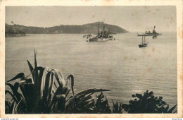 CPA Villefranche Sur Mer-La Rade, L'escadre Et Le Cap Ferrat-Timbre        L1657 - Villefranche-sur-Mer