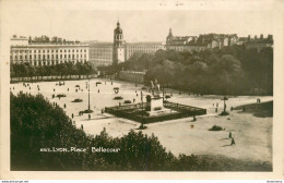 CPSM Lyon-PLace Bellecour-Timbre-Format Cpa-547         L1657 - Other & Unclassified