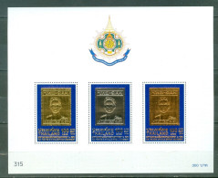 Thailande  Michel  Bl 128    * *  TB   Roi Bhumibol Rama  IX  - Tailandia